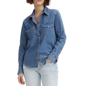 Levi's Women's Denim Western Shirt